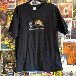 Cabo San Lucas Graphic Black T-Shirt